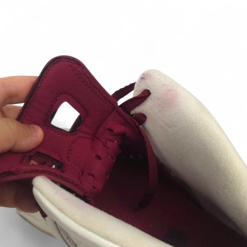 Nike Air Jordan 6 Retro Maroon 2015 Off White Burgundy 384664-116 Men Size 11.5